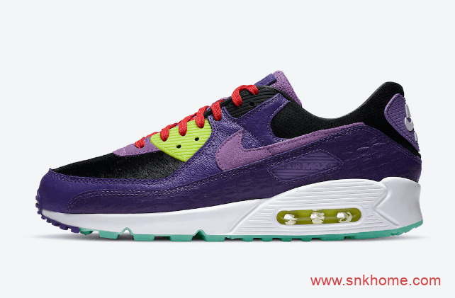 Nike Air Max 90 QS 神似耐克椰子耐克MAX90紫色装扮规格不一般 货号:CZ5588-001