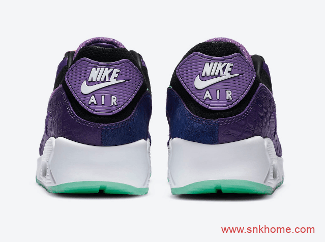 Nike Air Max 90 QS 神似耐克椰子耐克MAX90紫色装扮规格不一般 货号:CZ5588-001