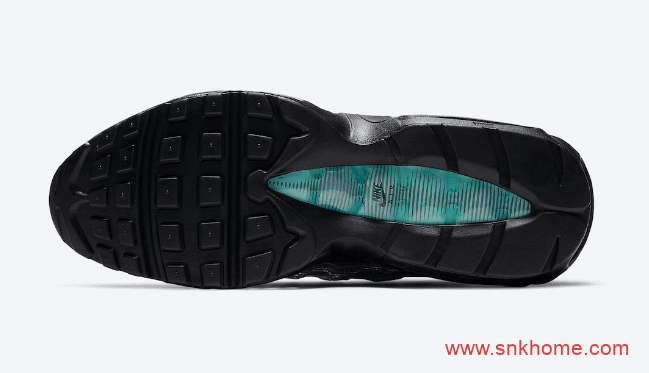 耐克黑色老爹鞋 Nike Air Max 95 耐克MAX95气垫全黑色官图曝光 货号:DA7735-001