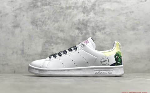 阿迪达斯小白鞋 adidas Stan Smith 阿迪达斯史密斯黄尾 货号:EG5152