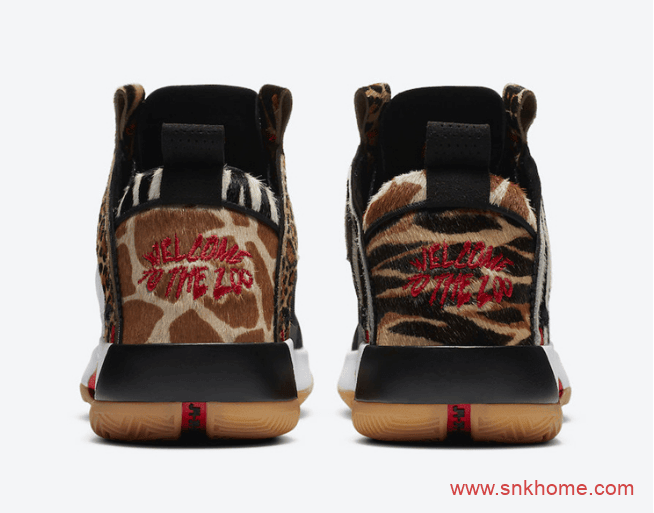 AJ34塔图姆专属PE配色 Air Jordan XXXIV Tatum PE AJ34豹纹实战球鞋发售价格 货号:DA1900-900