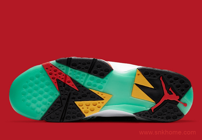 AJ7中国限定 Air Jordan 7 GC “China” AJ7鸳鸯球鞋细节太美 货号:CW2805-160