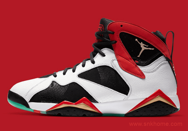 AJ7中国限定 Air Jordan 7 GC “China” AJ7鸳鸯球鞋细节太美 货号:CW2805-160