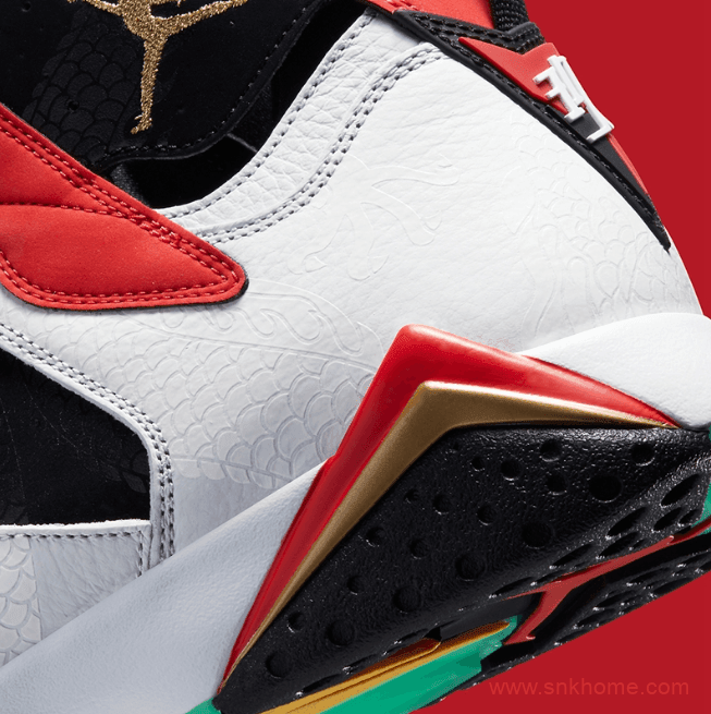 AJ7中国限定 Air Jordan 7 GC “China” AJ7鸳鸯球鞋细节太美 货号:CW2805-160