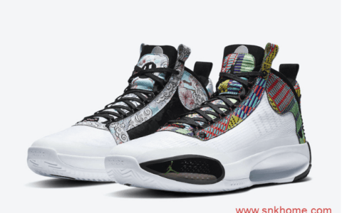AJ34八村塁最美 Rui Hachimura x Air Jordan 34 “Heritage”日本限定 AJ34特殊鞋盒 货号：DA1900-900