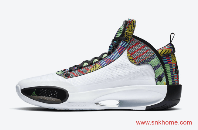 AJ34八村塁最美 Rui Hachimura x Air Jordan 34 “Heritage”日本限定 AJ34特殊鞋盒 货号:DA1900-900