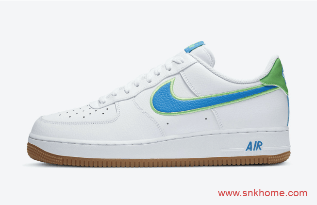 耐克空军湖水蓝配色低帮 Nike Air Force 1 Low 空军白蓝耐克小白鞋值得期待 货号:DA4660-100
