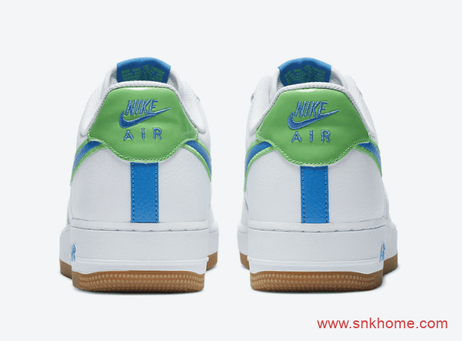 耐克空军湖水蓝配色低帮 Nike Air Force 1 Low 空军白蓝耐克小白鞋值得期待 货号:DA4660-100