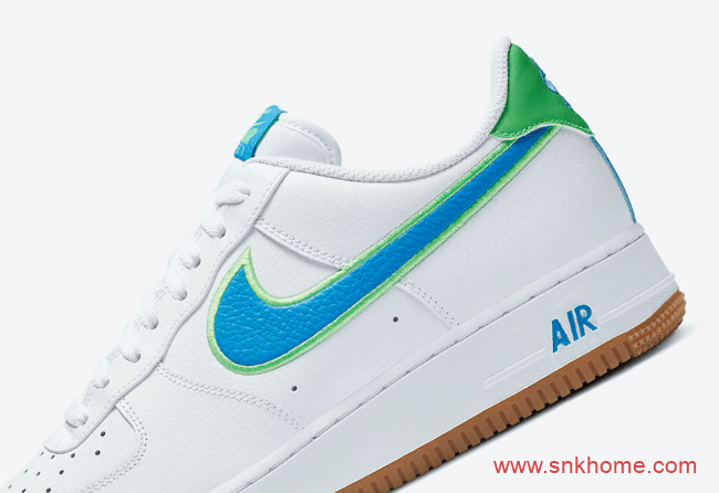耐克空军湖水蓝配色低帮 Nike Air Force 1 Low 空军白蓝耐克小白鞋值得期待 货号:DA4660-100