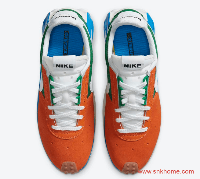 耐克复古老爹鞋突破传统 Nike D/MS/X Waffle “Starfish” 耐克D/MS/X新品 货号：CQ0205-800