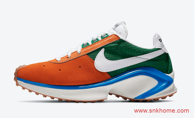 耐克复古老爹鞋突破传统 Nike D/MS/X Waffle “Starfish” 耐克D/MS/X新品 货号：CQ0205-800