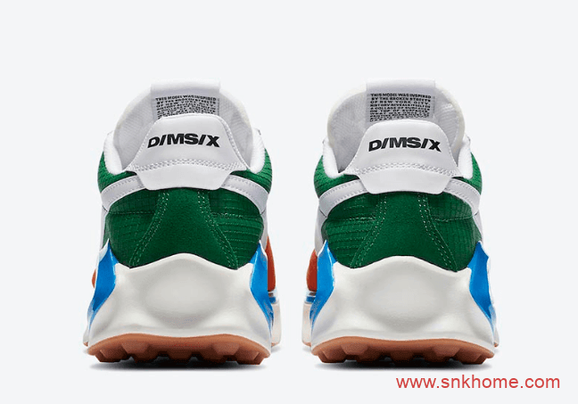 耐克复古老爹鞋突破传统 Nike D/MS/X Waffle “Starfish” 耐克D/MS/X新品 货号：CQ0205-800