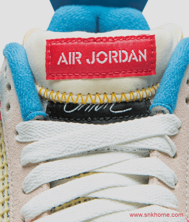 AJ4 Union联名款两个配色 AJ4鞋舌外翻 Union x Air Jordan 4发售日期 货号:DC9533-001 / DC9533-800