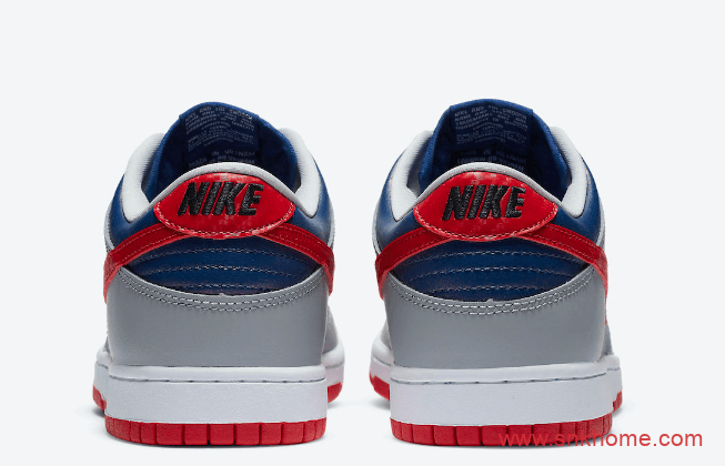 耐克Dunk灰蓝红低帮 Nike Dunk Low “Samba” 耐克Dunk碳纤维发售日期 货号:CZ2667-400
