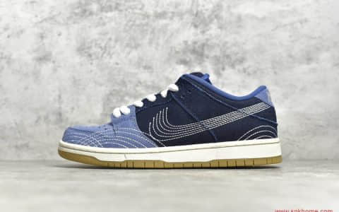 耐克Dunk单宁牛仔低帮板鞋 NIKE SB Dunk Low Pro PRM “Denim Gum” 莆田Dunk纯原鞋 货号：CV0316-400