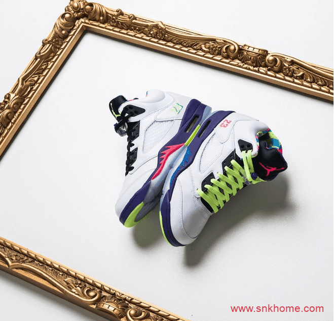 AJ5新鲜王子2.0最新美图 Air Jordan 5 “Alternate Bel-Air” AJ5鸳鸯球鞋全家族尺码发售日期 货号:DB3335-100