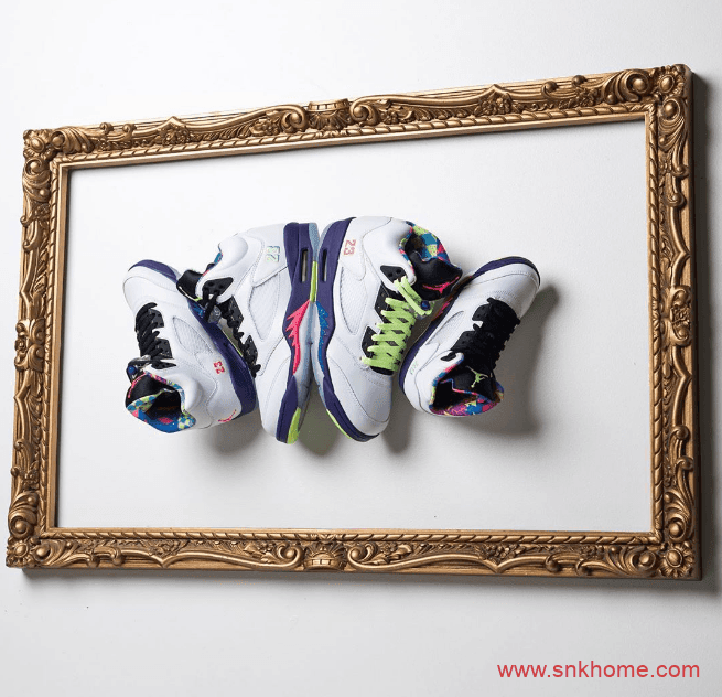AJ5新鲜王子2.0最新美图 Air Jordan 5 “Alternate Bel-Air” AJ5鸳鸯球鞋全家族尺码发售日期 货号:DB3335-100