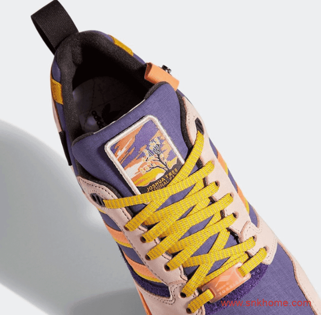 阿迪达斯ZX500多彩鞋面 National Park Foundation x adidas ZX 5000 阿迪达斯联名款防撕裂材质 货号:FY5167