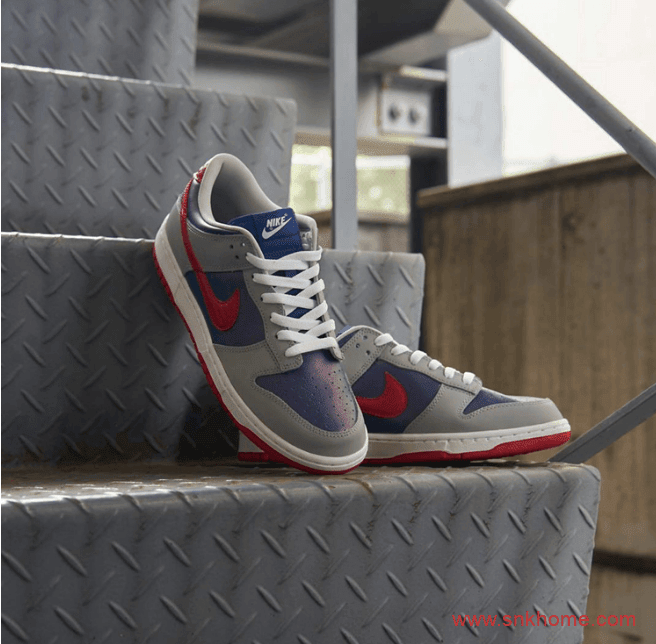 耐克Dunk灰蓝红低帮 Nike Dunk Low “Samba” Dunk日本限定复刻发售日期 货号:CZ2667-400