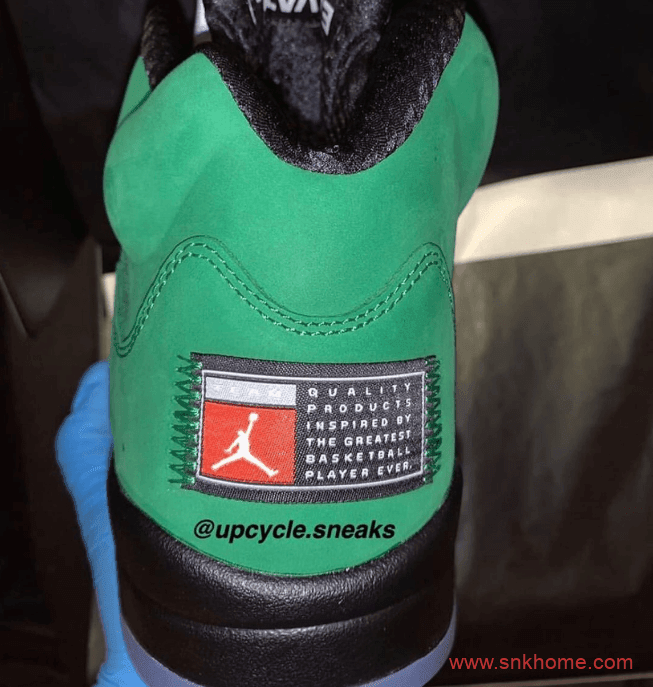 俄勒冈 AJ5即将发售 Air Jordan 5 SE “Oregon” AJ5绿黑色球鞋俄勒冈实物图 货号:CK6631-307