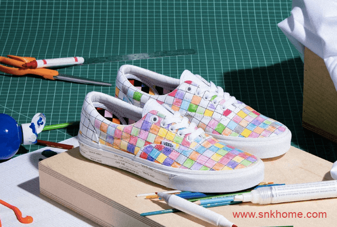 VANS Era U-Color 万斯定制系列 万斯小白鞋网格DIY鞋款已经发售
