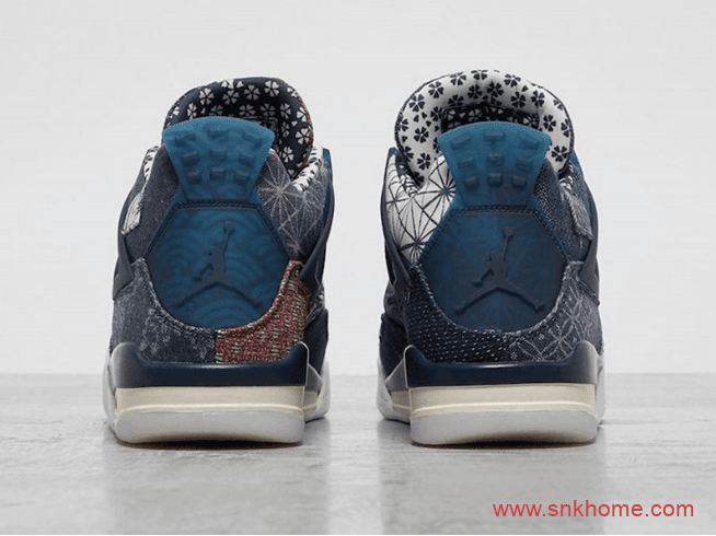 Air Jordan 4 SE “Sashiko” 刺子绣 AJ4靛蓝染色面料今年秋季发售 货号:CW0898-400