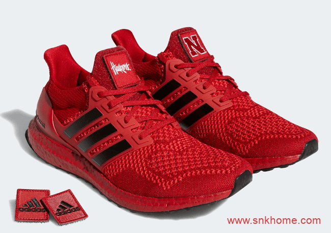 阿迪达斯UB1.0可替换 Logo 魔术贴 adidas Ultra Boost 1.0 “Indiana” UB系列NCAA八个专属配色 货号：FY5807