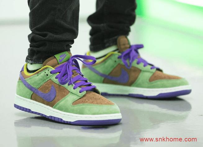 Dunk丑小鸭套装Nike Dunk Low SP “Ceramic” “Veneer”两款配色低帮麂皮发售日期 货号：DA1469-001/DA1469-200