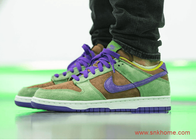 Dunk丑小鸭套装Nike Dunk Low SP “Ceramic” “Veneer”两款配色低帮麂皮发售日期 货号：DA1469-001/DA1469-200