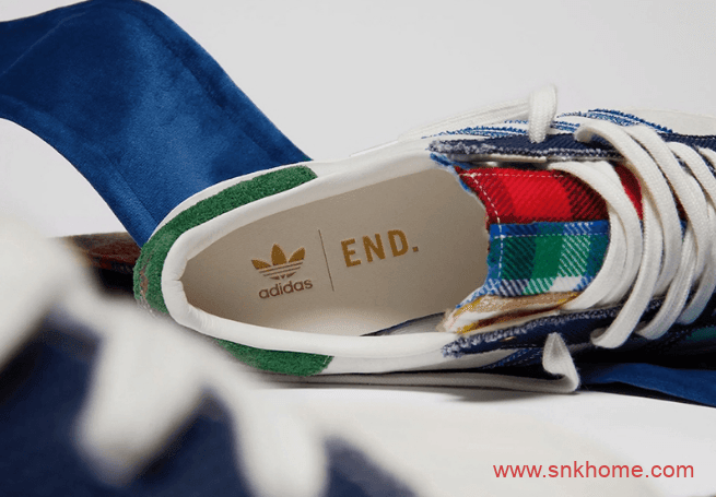 贝壳头鸳鸯拼布 阿迪达斯END联名款 END x adidas Superstar “Alternative Luxury”发售日期 货号：FX0586