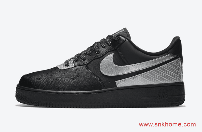 耐克空军3M联名 3M x Nike Air Force 1 Low 耐克空军3M反光新款发售日期 货号：CT2299-001