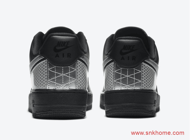 耐克空军3M联名 3M x Nike Air Force 1 Low 耐克空军3M反光新款发售日期 货号：CT2299-001