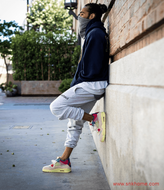 Union x AJ4蓝粉 海军蓝两个配色发售日期 Union x Air Jordan 4即将亮相  货号:DC9533-001/DC9533-800