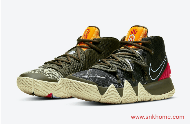 耐克欧文S2涂鸦混合球鞋 Nike Kybrid S2 “What The” 欧文战靴新款发售日期 货号:CQ9323-300