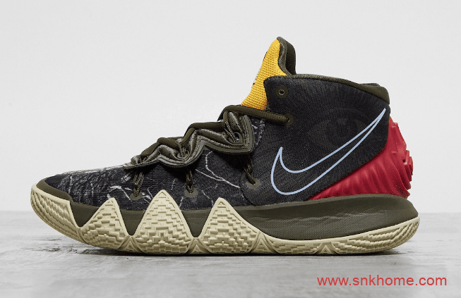 耐克欧文S2涂鸦混合球鞋 Nike Kybrid S2 “What The” 欧文战靴新款发售日期 货号:CQ9323-300