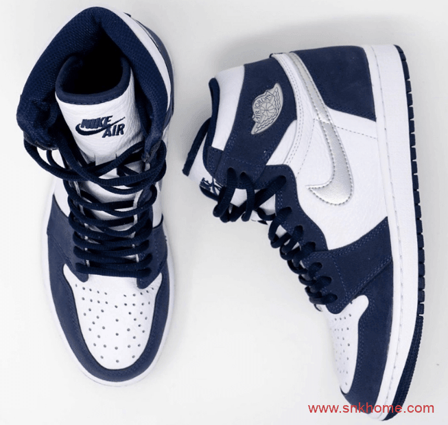Air Jordan 1 High OG CO.JP “Midnight Navy” AJ1日本限定海军蓝平民版发售日期 货号:DC1788-100