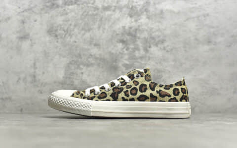 Converse All Star 日系豹纹 真标硫化顶级匡威日系豹纹低帮 货号：1CL128