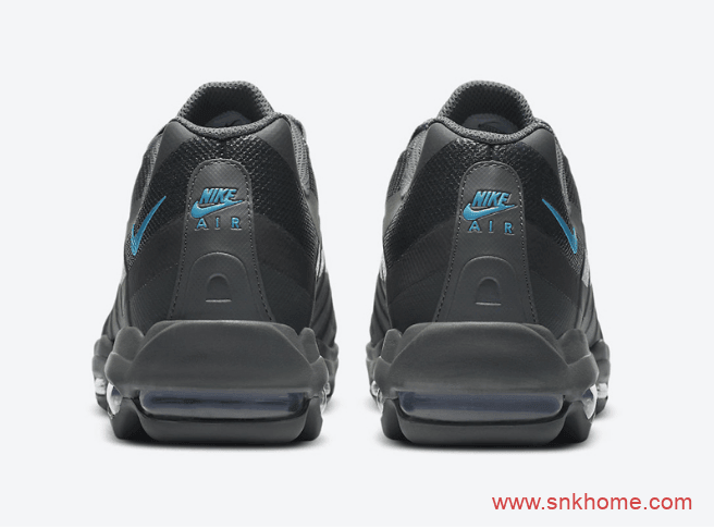 耐克MAX95烟灰色气垫 Nike Air Max 95 Ultra 高规格耐克MAX95Ultra 版本 货号:DC1934-001