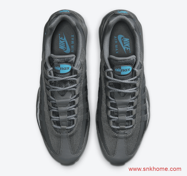 耐克MAX95烟灰色气垫 Nike Air Max 95 Ultra 高规格耐克MAX95Ultra 版本 货号:DC1934-001