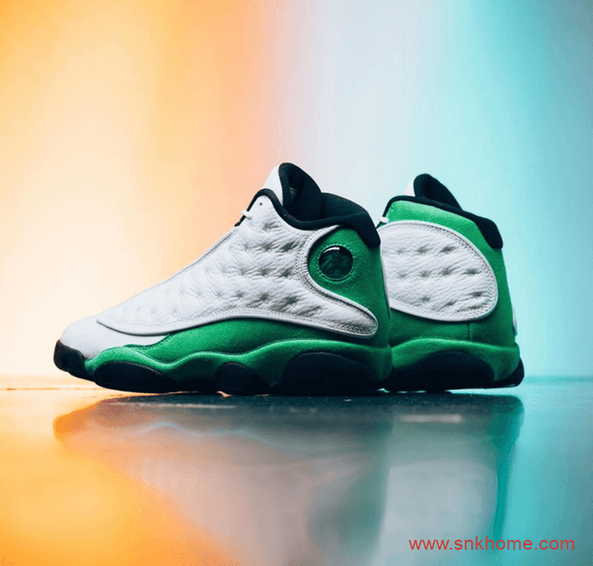 酷似AJ13雷阿伦 Air Jordan 13 “Lucky Green” AJ13白绿发售日期 货号:DB6537-113