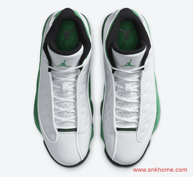 酷似AJ13雷阿伦 Air Jordan 13 “Lucky Green” AJ13白绿发售日期 货号:DB6537-113