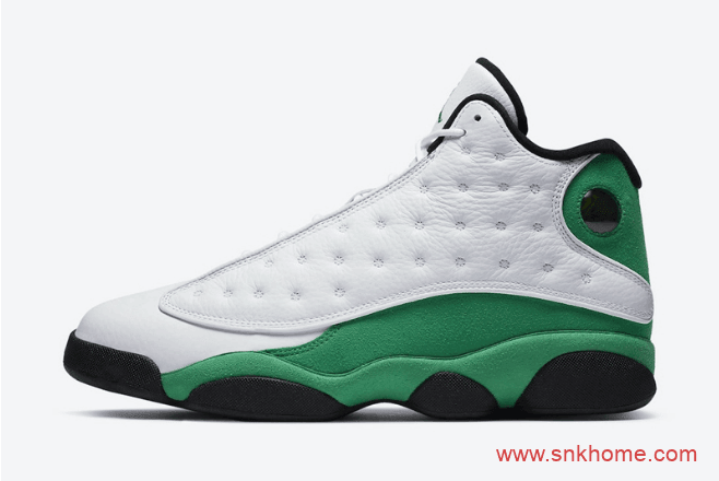 酷似AJ13雷阿伦 Air Jordan 13 “Lucky Green” AJ13白绿发售日期 货号:DB6537-113