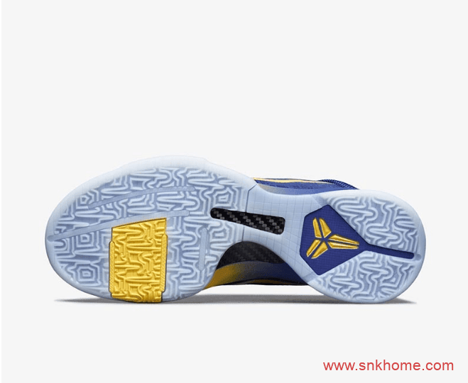 科比五代五冠王配色 Nike Kobe 5 Protro “5 Rings”元年五冠王 Kobe 5 科比蓝紫色明黄过渡配色