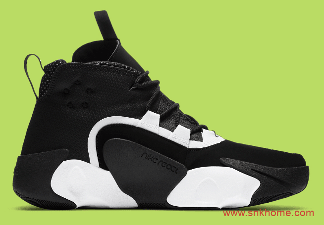 Nike React Frenzy 耐克黑白奥利奥跑鞋即将发售 耐克复古跑鞋 货号:CN0842-100