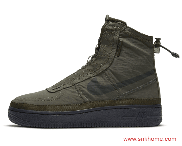 户外机能版 Air Force 1 Shell 耐克空军户外高帮鞋 空军两色高帮机械风发售日期