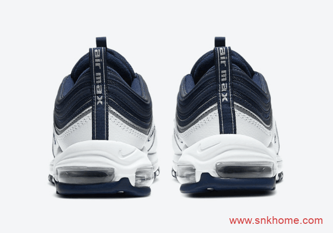 耐克MAX97海军蓝 Nike Air Max 97 耐克MAX97子弹头蓝灰新配色发售日期 货号:DH0612-400