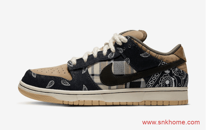 耐克Dunk SB斯科特联名国内将线下发售 Travis Scott x Nike SB Dunk Low国内发售日期 货号:CT5053-001