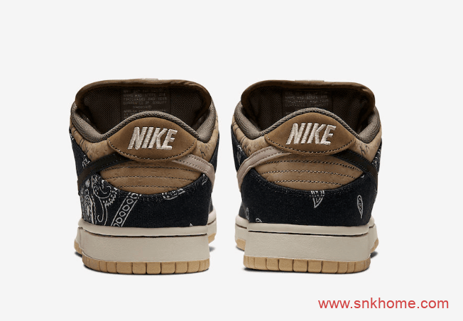 耐克Dunk SB斯科特联名国内将线下发售 Travis Scott x Nike SB Dunk Low国内发售日期 货号:CT5053-001