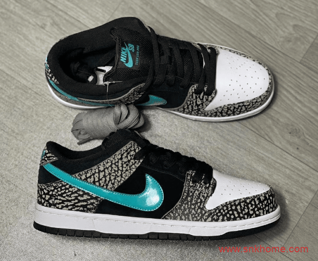 耐克Dunk SB大象纹低帮 Nike SB Dunk Low PRM “Elephant” 大象纹 Dunk SB发售日期 货号:BQ6817-009