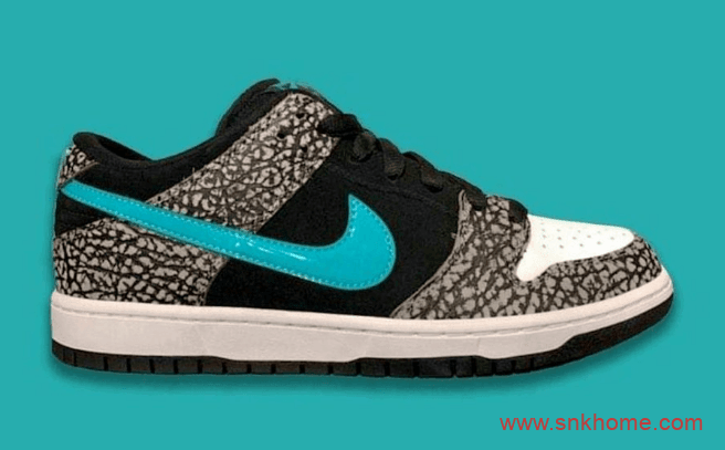 耐克Dunk SB大象纹低帮 Nike SB Dunk Low PRM “Elephant” 大象纹 Dunk SB发售日期 货号:BQ6817-009